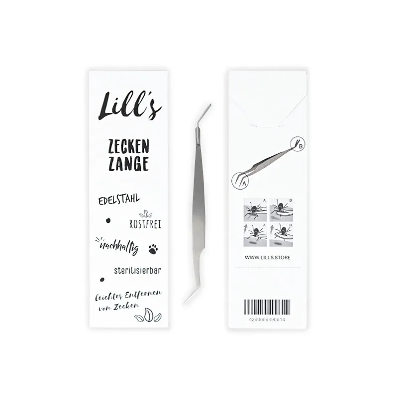 Lills Lills Zeckenzange aus Edelstahl – Produktbild 1 von 2