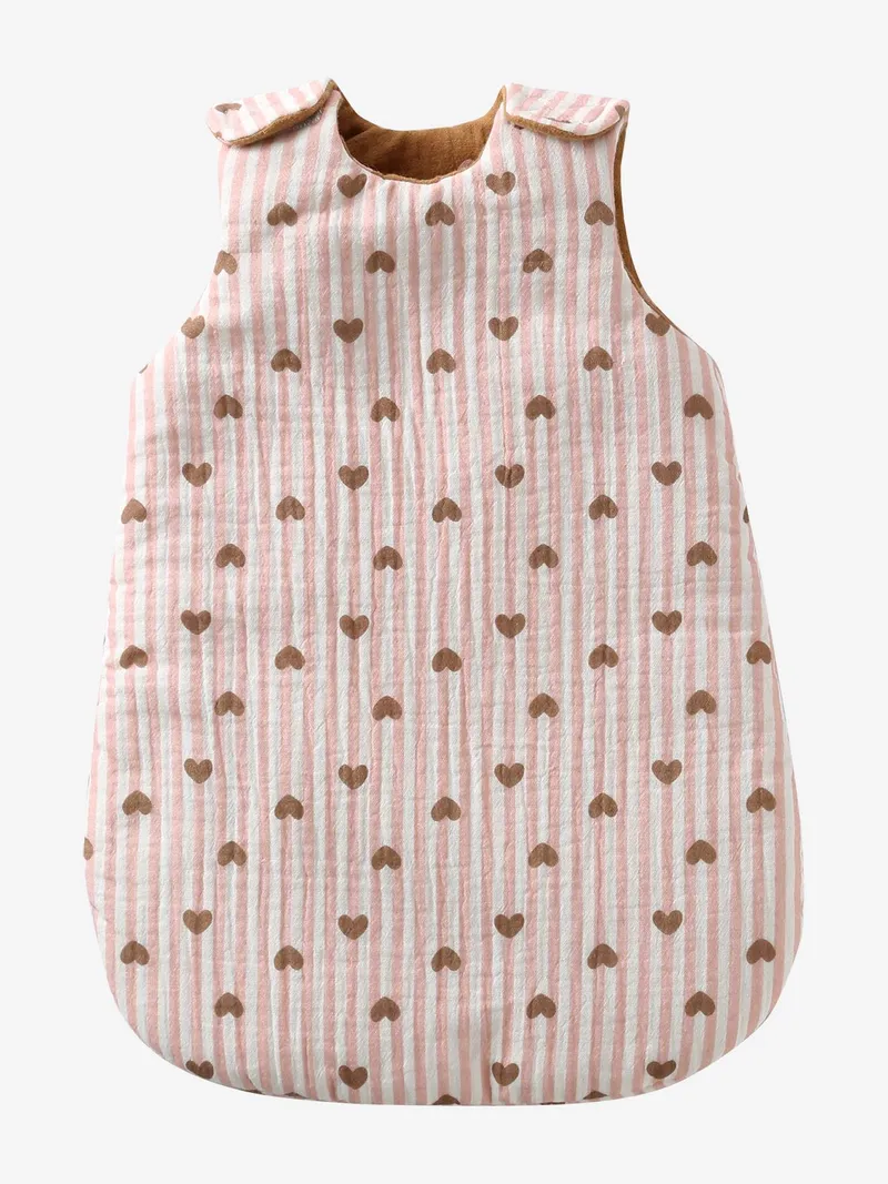 Vertbaudet Puppen-Schlafsack, Braun, – Produktbild 1 von 4