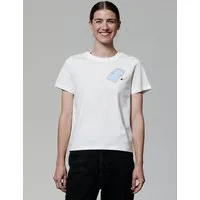 watapparel watapparel T-Shirt Frauen Swimmingpool chilling, Off white, – Produktbild 1 von 1