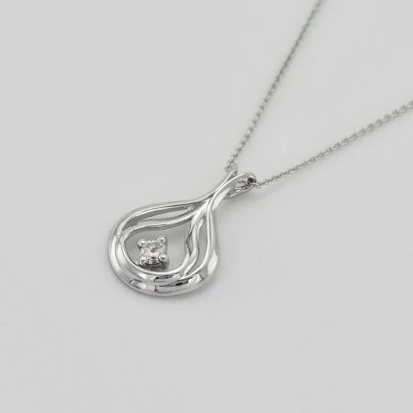 Eppi Eppi Elegante Diamanten-Halskette Tommie, Weiss, – Produktbild 2 von 4