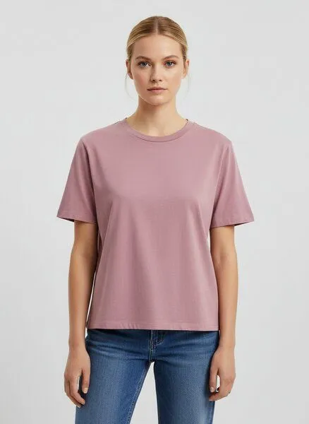 UNIPOLAR UNIPOLAR Basic T-Shirt Modell: Music, Lilac dream (rosa), – Produktbild 1 von 2