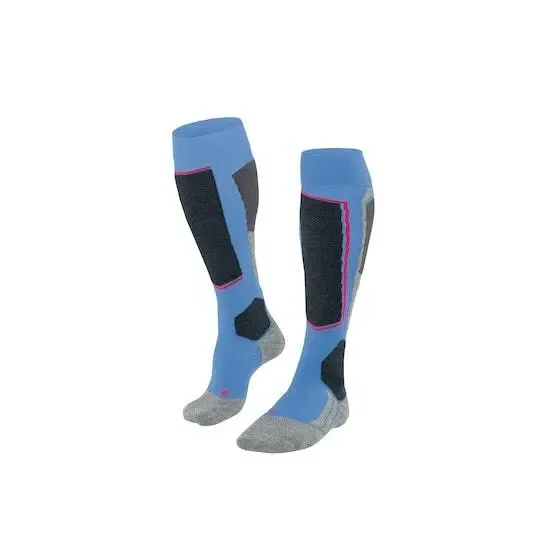 Falke Kniestrumpfsocken, Damen Falke SK2 Intermediate Vegan, Bleu, – Produktbild 1 von 1