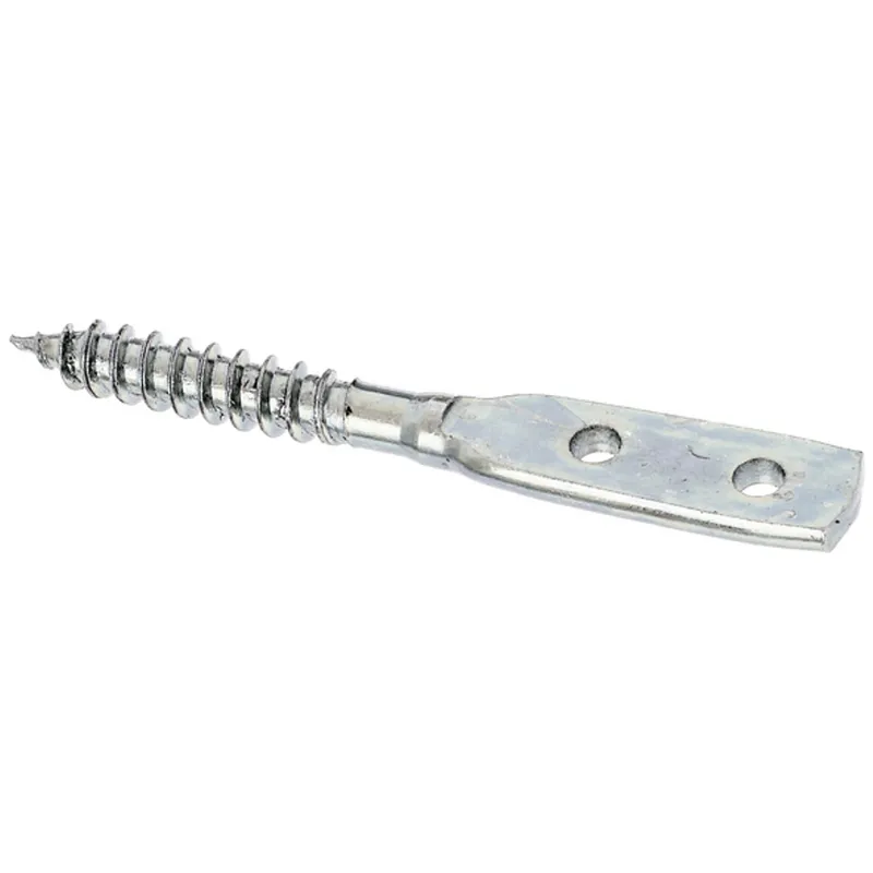 Alberts ALBERTS Flechtzaunhalter, Blattschrauben-Form, disp., LxB 77x11, 5 mm – Produktbild 1 von 1