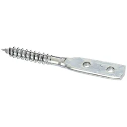 Alberts ALBERTS Flechtzaunhalter, Blattschrauben-Form, disp., LxB 77x11, 5 mm – Produktbild 1 von 1
