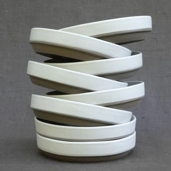 Izanami Tableware Izanami Tableware Handgemachter MÜSLI SCHALE SET 4er Set (⌀ 14 cm) aus Steinzeug - Lietzensee, Weiss, – Produktbild 1 von 1