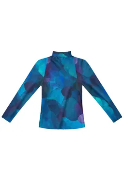WiDDA WiDDA Damen vegan Top Neo Roll Neck Dark Clouds – Produktbild 1 von 1