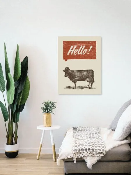 Photocircle Photocircle Poster / Leinwandbild - Hello ! – Produktbild 4 von 4