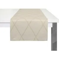 Nature by Adam Nature by Adam Tischläufer aus 100% Bio-Baumwolle - Made in Germany - Casket Valdelana, Naturweiß, – Produktbild 1 von 1