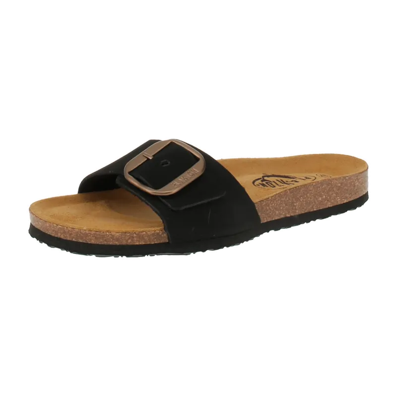 Plakton Plakton 181018 Bis 3 Nobuck - Damen Pantolette - Negro für Damen, Schwarz, – Produktbild 1 von 5