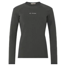 Vaude VAUDE Damen-Langarmshirt "Monviso Crewneck" mit Wollanteil, graphite, Gr. 36 – Produktbild 1 von 1