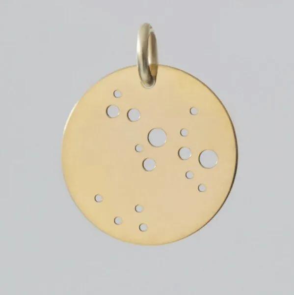 BELLYBIRD Jewellery BELLYBIRD Jewellery Sternzeichen Kette Echtgold, Gold, – Produktbild 7 von 7