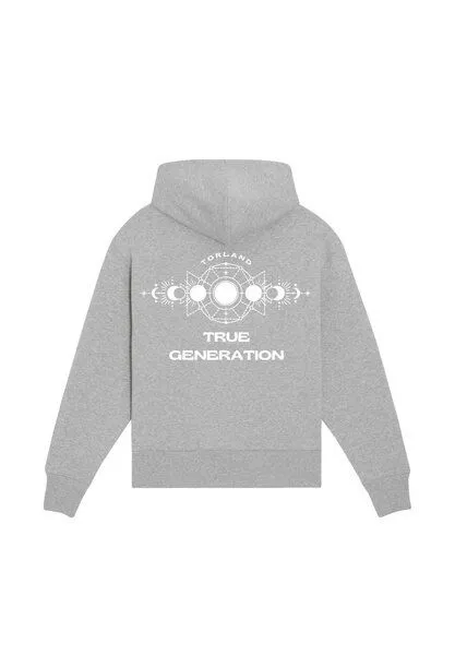 TORLAND Torland Hoodie Slammer Heavy True Generation, Grau (heather grey), – Produktbild 1 von 3
