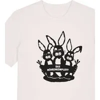 päfjes päfjes Das Hasen Möhrenkomplott - Fair Wear Männer/Unisex T-Shirt, Natur, – Produktbild 1 von 1
