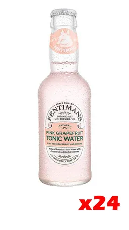 Fentimans Pink Grapefruit Tonic Water 200ml - Verpackung da 24 Flaschen - Fentimans – Produktbild 1 von 1