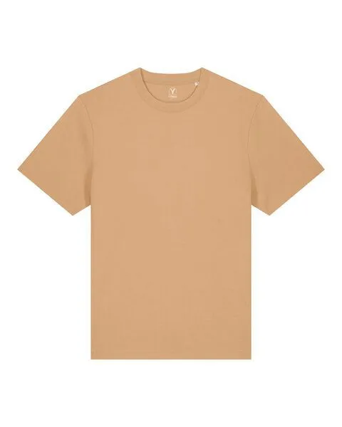 YTWOO YTWOO Nachhaltiges schweres Unisex T-Shirt, Orangebraun, – Produktbild 1 von 4