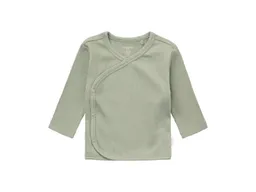 Noppies Wickelshirt Langarm Bio-Baumwolle (kbA) iceberg green rip 68 – Produktbild 1 von 1