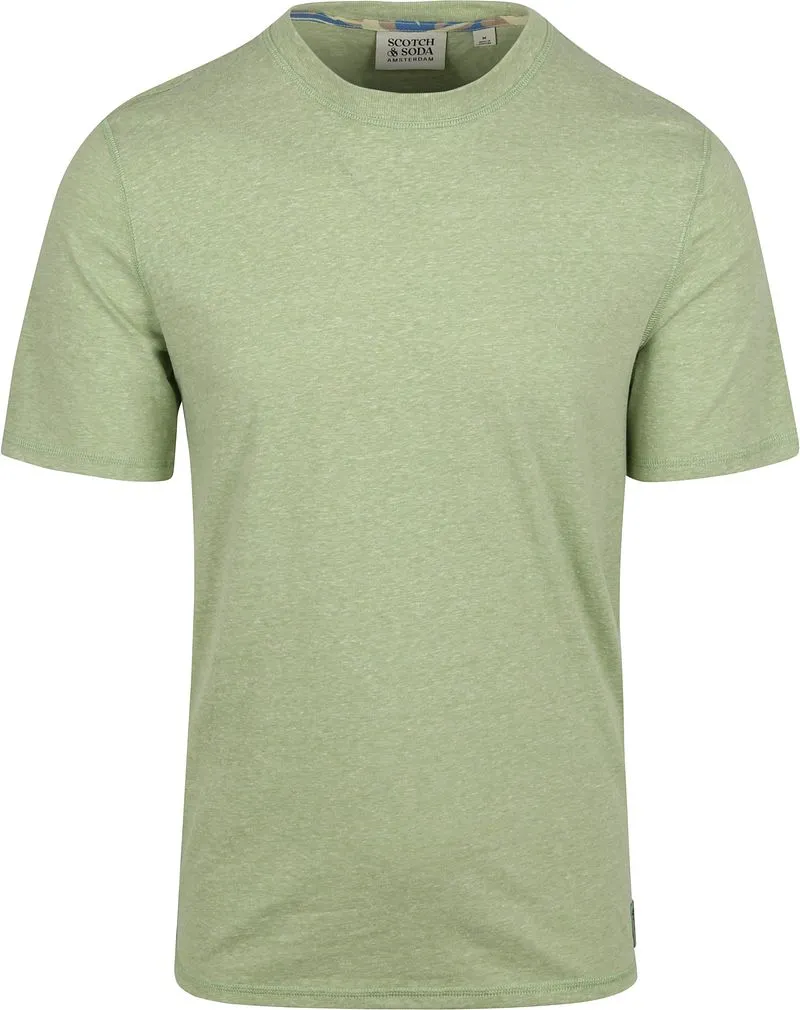 Scotch and Soda Scotch and Soda T-Shirt Melange Grün, Grün, – Produktbild 2 von 5