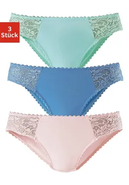 petite fleur by Lascana Jazz-Pants Slips blau, rosé, mint – Produktbild 1 von 1