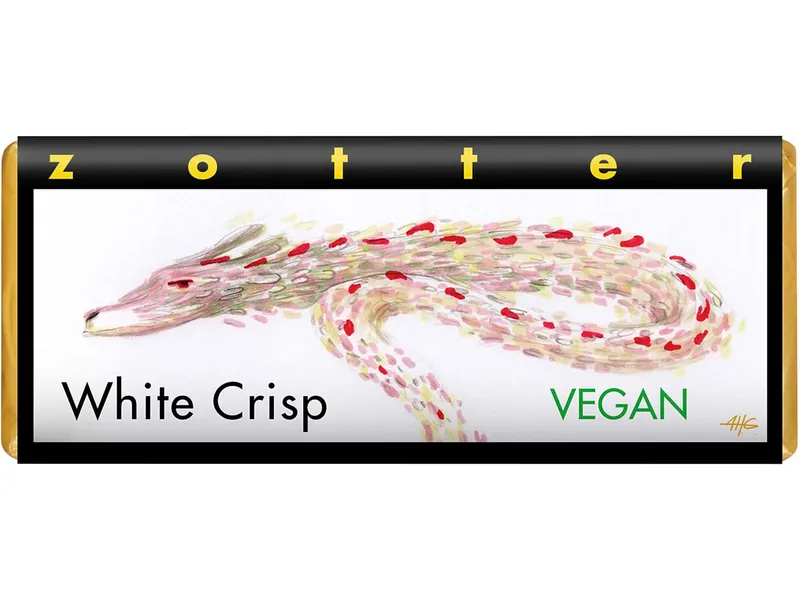 Zotter Zotter Weiße Bio-Schokolade "White Crisp", vegan, 70 g – Produktbild 1 von 1