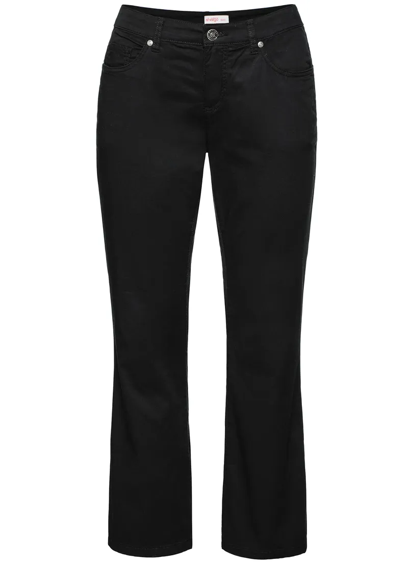 sheego Bootcuthose, Schwarz, – Produktbild 1 von 2