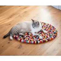 naturling naturling Filz Katzenteppich 60cm - kuschelige Katzenliege auch für große Katzen – Produktbild 1 von 1