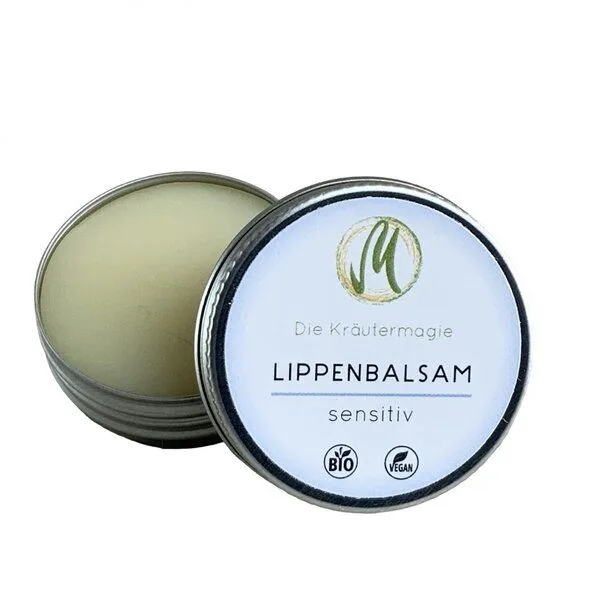 Die Kräutermagie Die Kräutermagie Lippenpflege Sensitiv (ohne Duft) 15 g – Produktbild 1 von 3