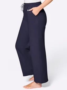 feel good Dehnbund-Hose marine-weiß – Produktbild 1 von 1