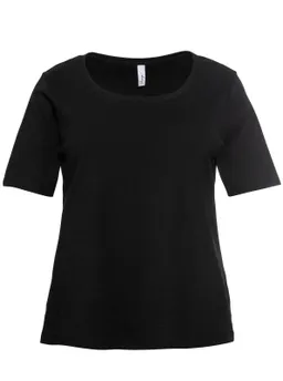 sheego T-Shirt schwarz – Produktbild 1 von 1