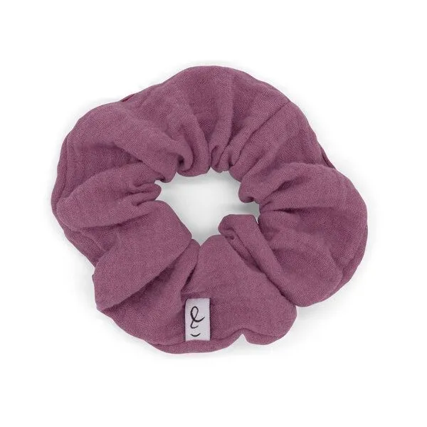 Hutch&Putch Hutch&Putch Musselin-Scrunchie Erwachsene, Berry, – Produktbild 1 von 1