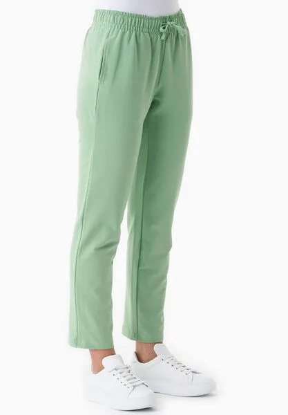 ORGANICATION ORGANICATION PARRLA | Leichte Sweathose aus Bio-Baumwolle, Mineral green, – Produktbild 3 von 4