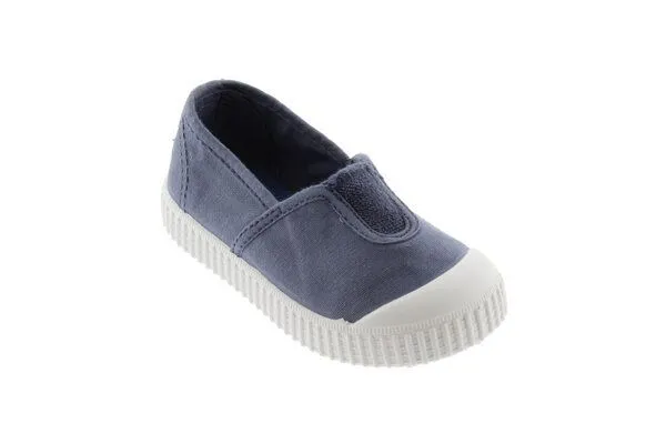 Victoria Victoria vegane Kinder-Schlüpfsneaker – Camping de Lona, Azul (blau), – Produktbild 1 von 4