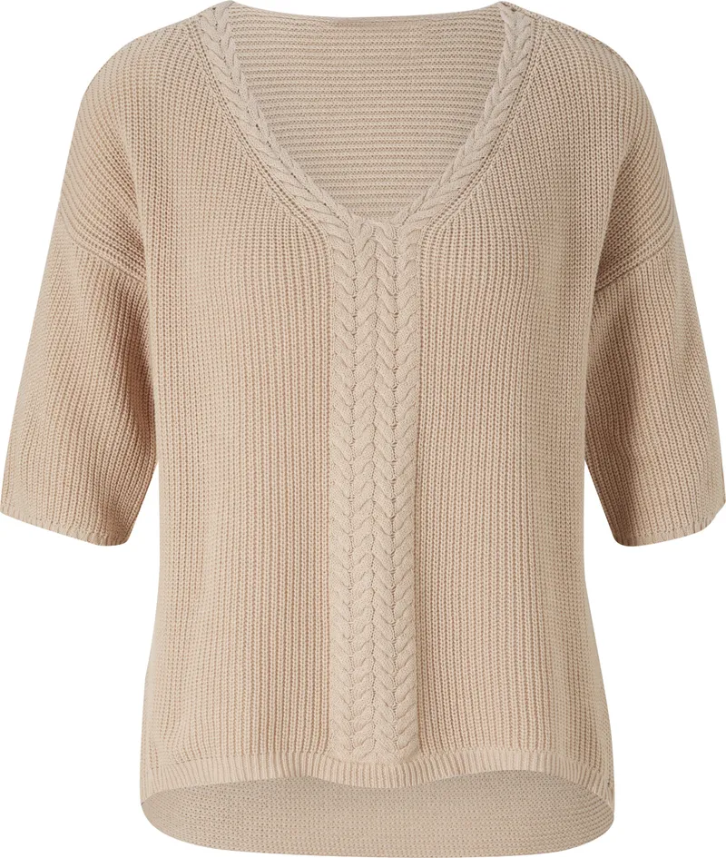 heine Kurzarmpullover elfenbeinfarben, Elfenbeinfarben, – Produktbild 2 von 2