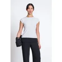 JAN N JUNE JAN 'N JUNE Damen vegan T-Shirt Raglan Tami Weiß – Produktbild 1 von 1