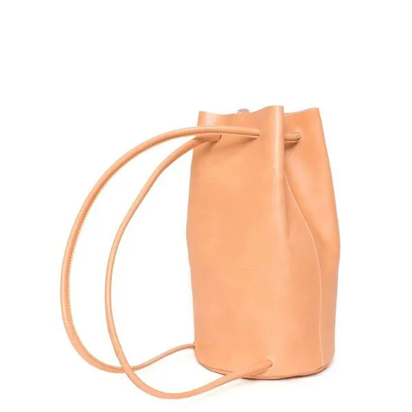 Marin et Marine Marin et Marine Crossover Leder Rucksack, Natural, – Produktbild 2 von 4