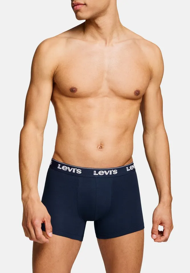 LEVI´S LEVI´S Boxershorts LEVIS Men Repeat Logo Boxer 6P (Spar-Pack, 6-St., 6er-Pack), Navy combo, – Produktbild 3 von 4