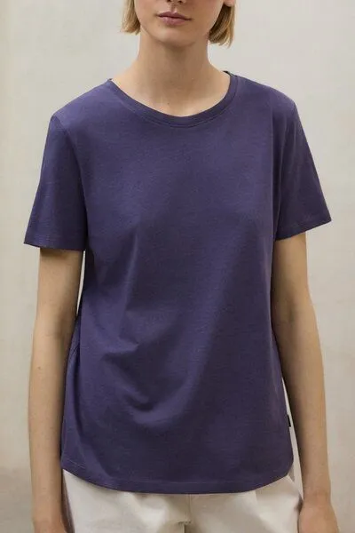 ECOALF ECOALF T-Shirt LAKE woman, Blueberry, – Produktbild 1 von 3