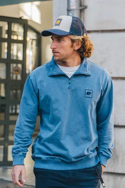 Trendsplant Trendsplant Classic Trucker Cap Navy, Blau, – Produktbild 4 von 4