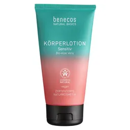 Benecos benecos Natural Basics Körperlotion Sensitiv - vegan - derm. getestet – Produktbild 1 von 1