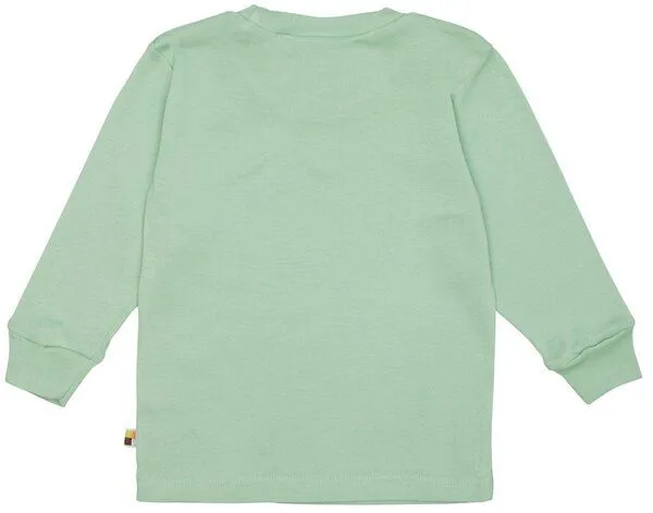 loud + proud loud + proud Babys & Kinder Schlafanzug, Pyjama Uni aus Feinripp, GOTS-zertifiziert, Pistacchio/grün, – Produktbild 4 von 4