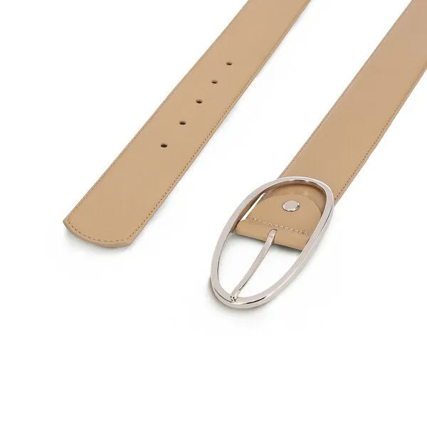 Nae Vegan Shoes Nae Vegan Shoes NAE Batea Damengürtel aus Apple Skin- Leder, Beige, – Produktbild 2 von 2