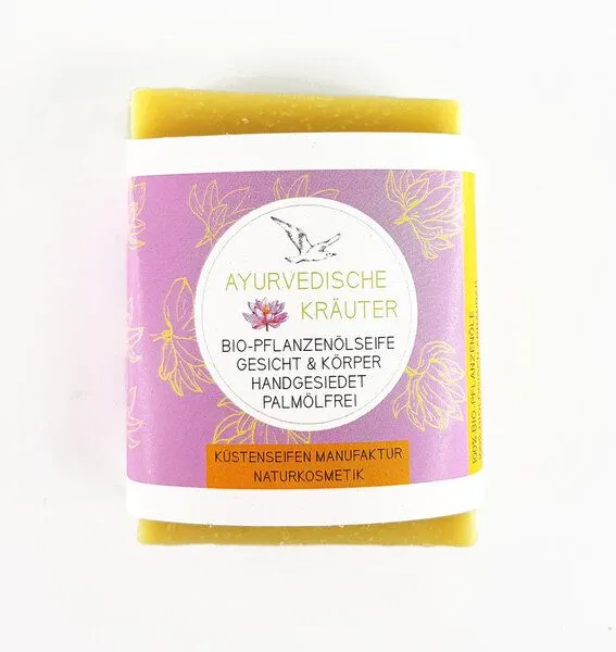 Küstenseifen Manufaktur Küstenseifen Manufaktur Ayurveda - Bioseife mit ayurvedischem Kräuterauszug – Produktbild 3 von 3