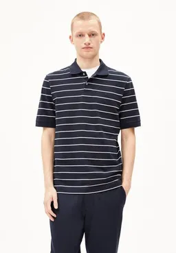 ARMEDANGELS ARMEDANGELS MAARIO STRIPES Herren Polo T-Shirt aus Bio-Baumwolle – Produktbild 1 von 1