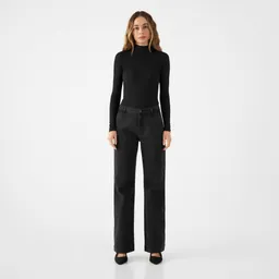 DAWN GLOW Flared Soft Tencel - Denim Chino - Vintage Black - Vintage Black / 30 / 32 – Produktbild 1 von 1