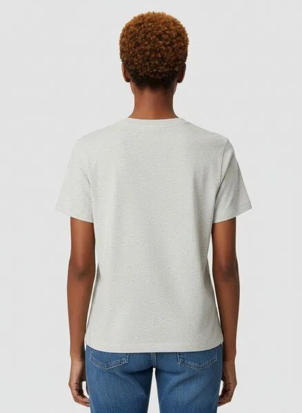 UNIPOLAR UNIPOLAR Basic T-Shirt Modell: Music, Eco-heather (natur), – Produktbild 2 von 2