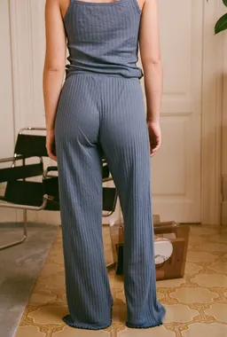 Nénés Nénés Damen vegan Hose Emilie Blue – Produktbild 1 von 1