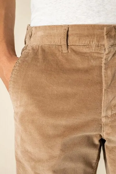 Kultgut Kultgut Fühl dich wohl - Cordhose soft / Bob, Braun (cognac), – Produktbild 2 von 4