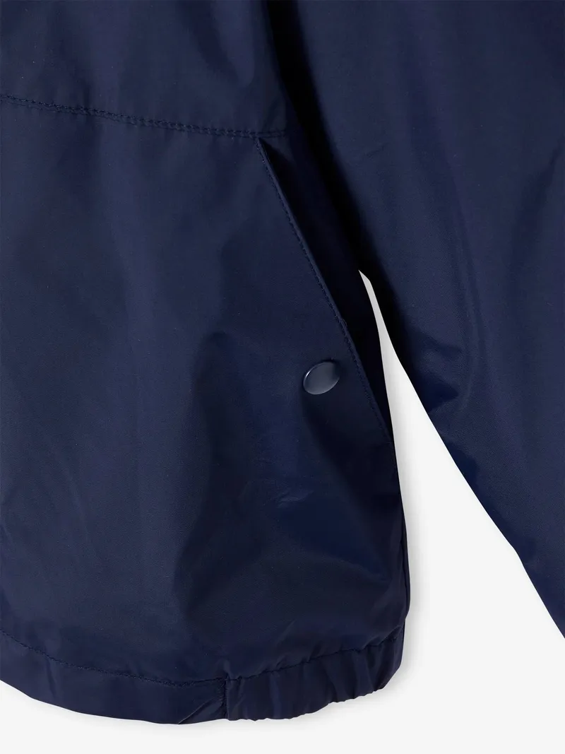 Vertbaudet Übergangsjacke mit Teddyfleecefutter Jungen, Marine, – Produktbild 3 von 4
