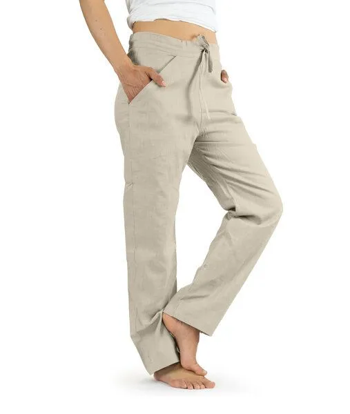 SCHAZAD Leinenhose ESSENTIAL von SCHAZAD, Beige, – Produktbild 1 von 4