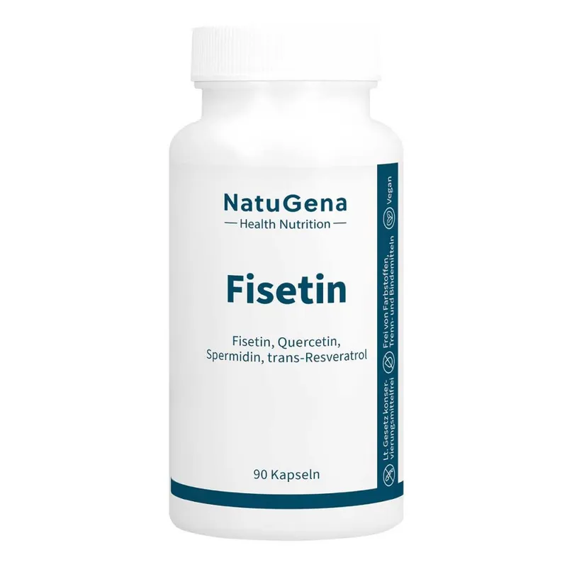 NatuGena NatuGena Fisetin Kapseln vegan – Produktbild 1 von 2