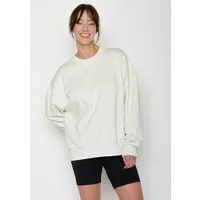 GreenBomb GREENBOMB Basic Core - Lässiges Sweatshirt aus Bio-Baumwolle / GOTS / Fair & Vegan, Weiß (mondstein), – Produktbild 1 von 1